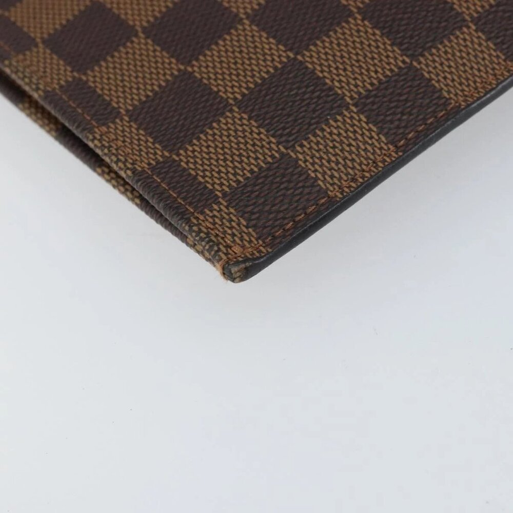 LOUIS VUITTON Damier Savannah Pochette Jules GM Clutch Bag - Picture 7 of 16